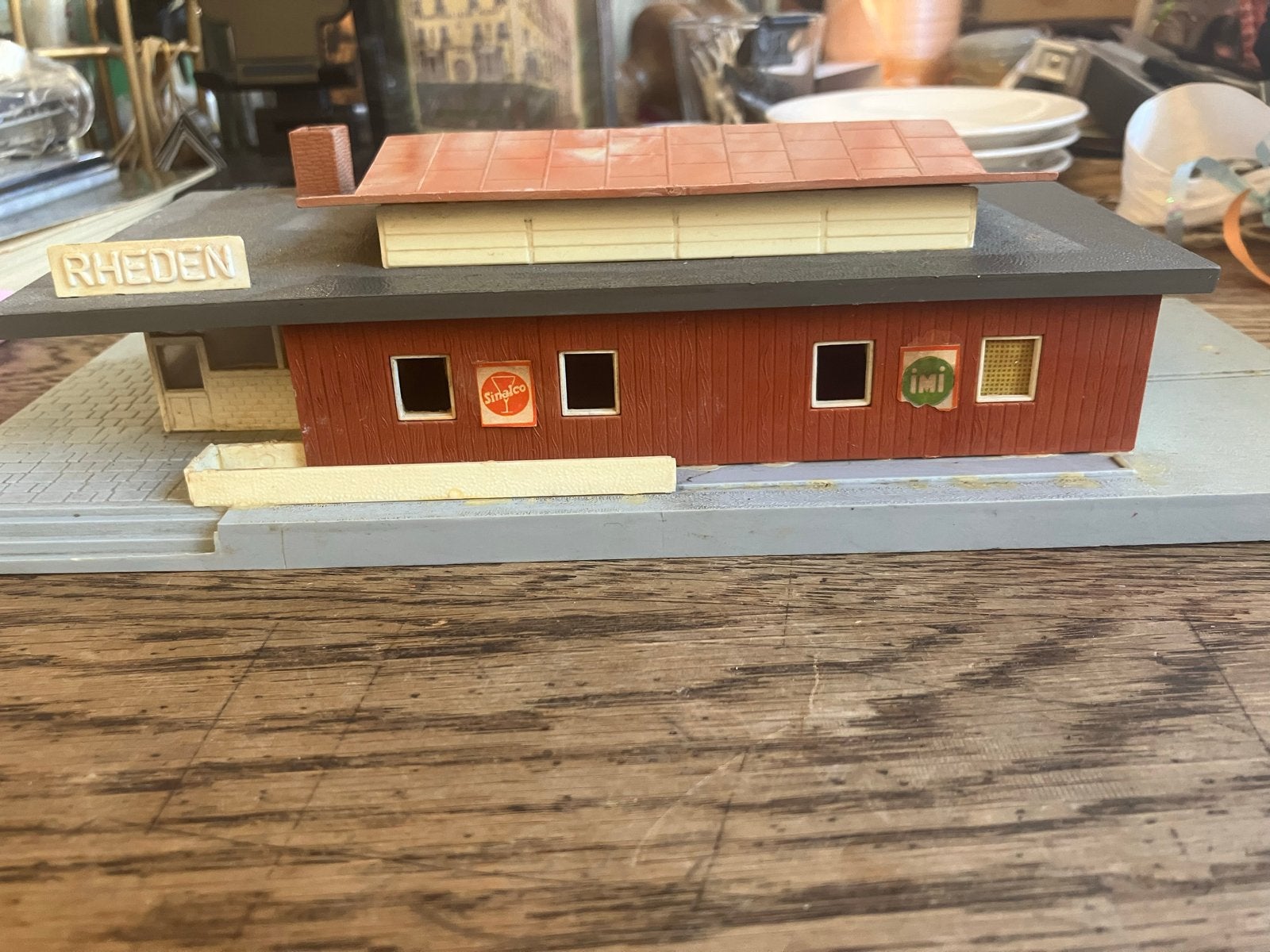 Modelspoorbaan Station Rheden - Gebouw, Ophalen of Verzenden, Gebruikt, Brug, Tunnel of Gebouw, Overige merken