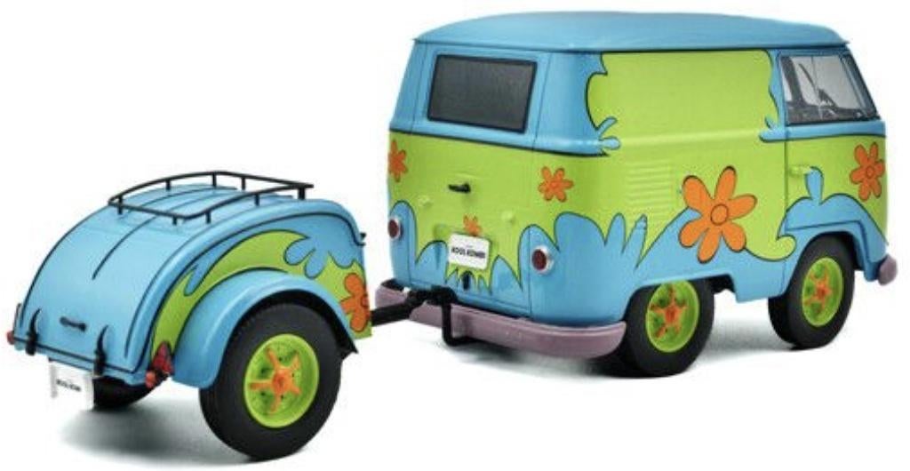 Solido VW T1 Kool Kombi Scooby Doo / Schaal 1:18 / NIEUW, Solido, Auto, Solido, Nieuw
