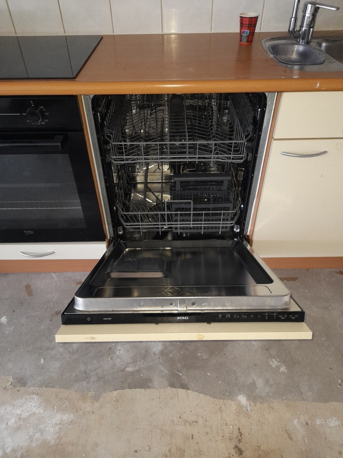 ATAG Inbouw Vaatwasser - Goede Staat, Witgoed en Apparatuur, Ophalen of Verzenden, Gebruikt, Inbouw, 60 cm of meer