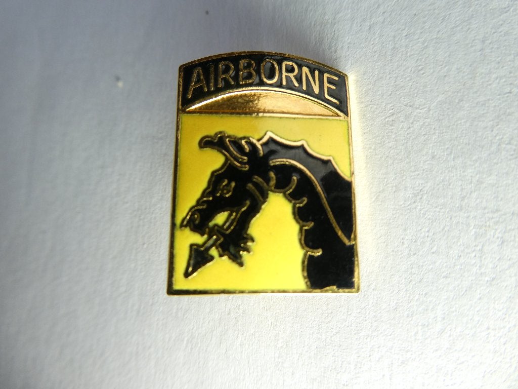US Airborne speldje, Ophalen of Verzenden, Landmacht, Amerika, Embleem of Badge