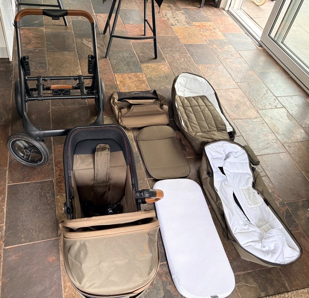 Kinderwagen Dubatti, Gebruikt, Luchtbanden, Combiwagen, Ophalen