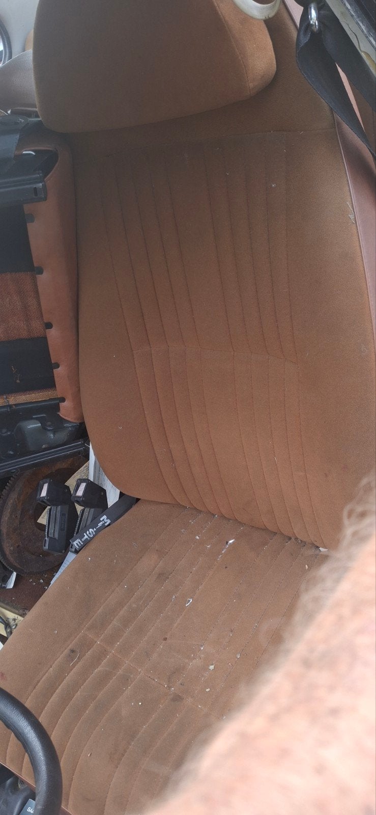saab 96 v4 1980 stoelen en achterbank, Auto-onderdelen, Ophalen of Verzenden, Saab