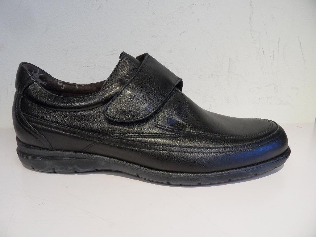 Nette zwarte schoen Fluchos maat 45, Loafers, Zwart, FLUCHOS S.L., Nieuw