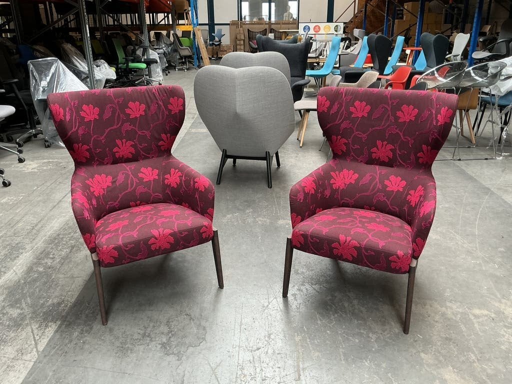 Molteni Chelsea fauteuil (uit het Cathuis), ., 75 tot 100 cm, Ophalen of Verzenden, .