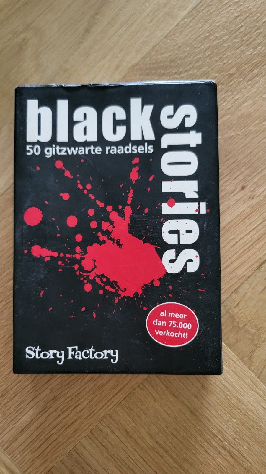 Black Story spel (kaarten/Nederlands/misdaad/detective), Ophalen of Verzenden