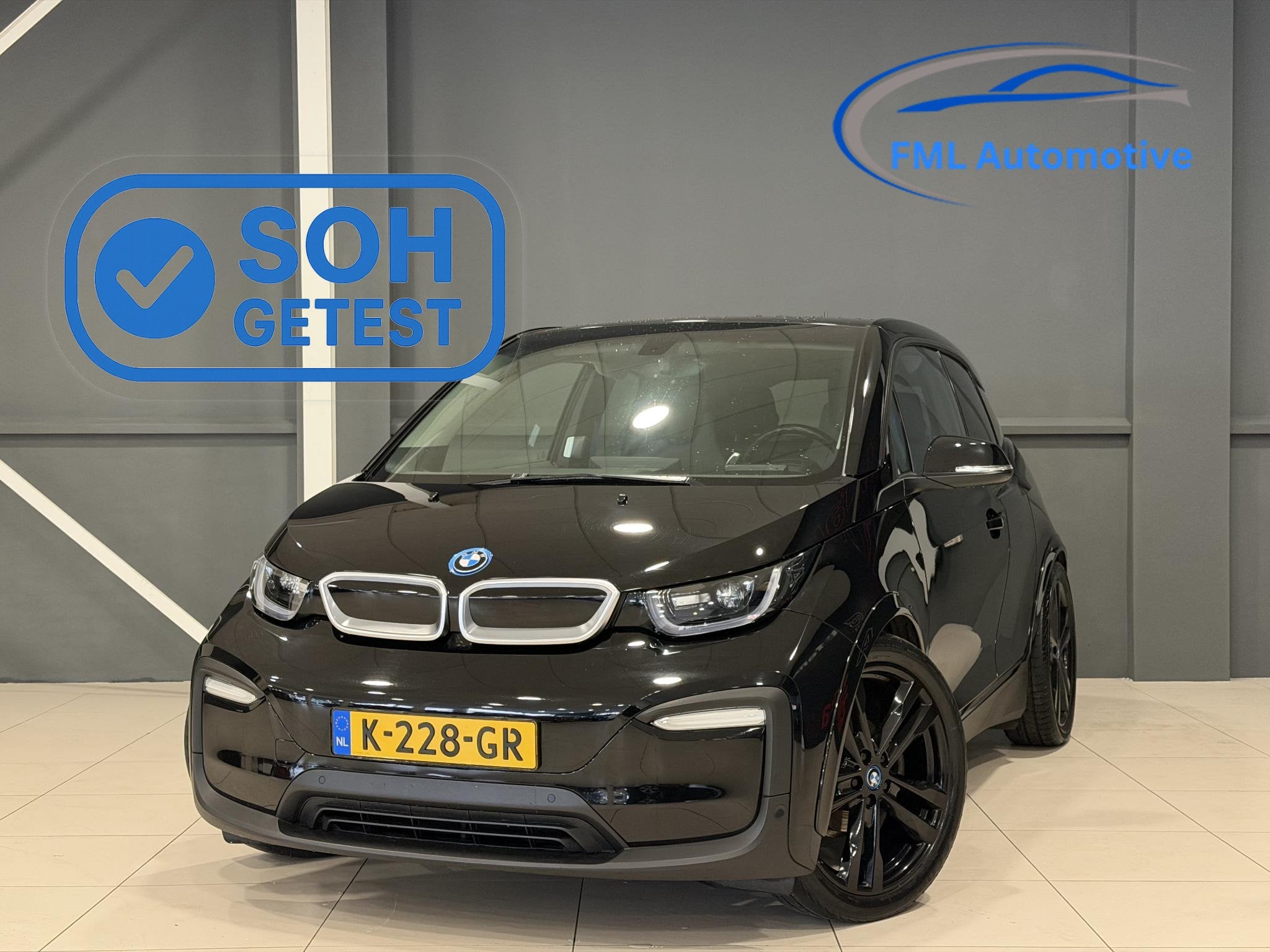 BMW i3 Dark Shadow Edition 120Ah 42 kWh | SOH 95% |, Auto's, Automaat, 4 stoelen, 258 min, Zwart