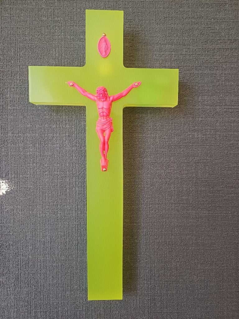 AMA • Pope (1985) Set kruisbeeld, Ophalen of Verzenden
