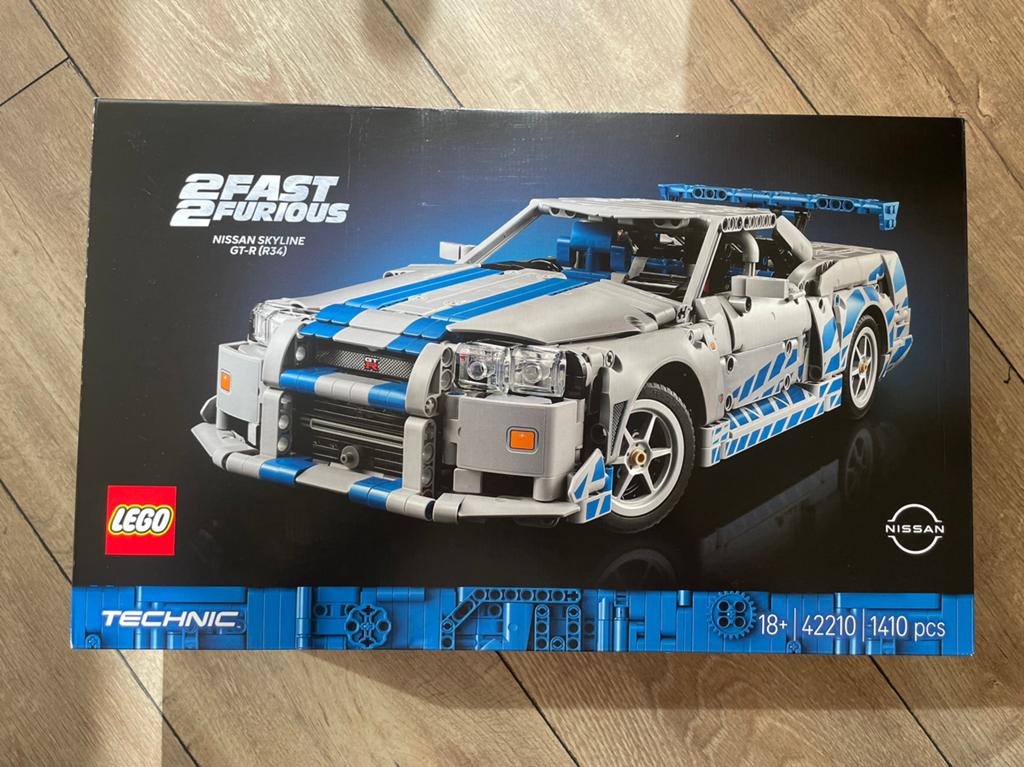 Lego Technic 42210 - Nissan Skyline GT-R (R34) nieuw, Kinderen en Baby's, Lego, Nieuw, Ophalen of Verzenden, Technic