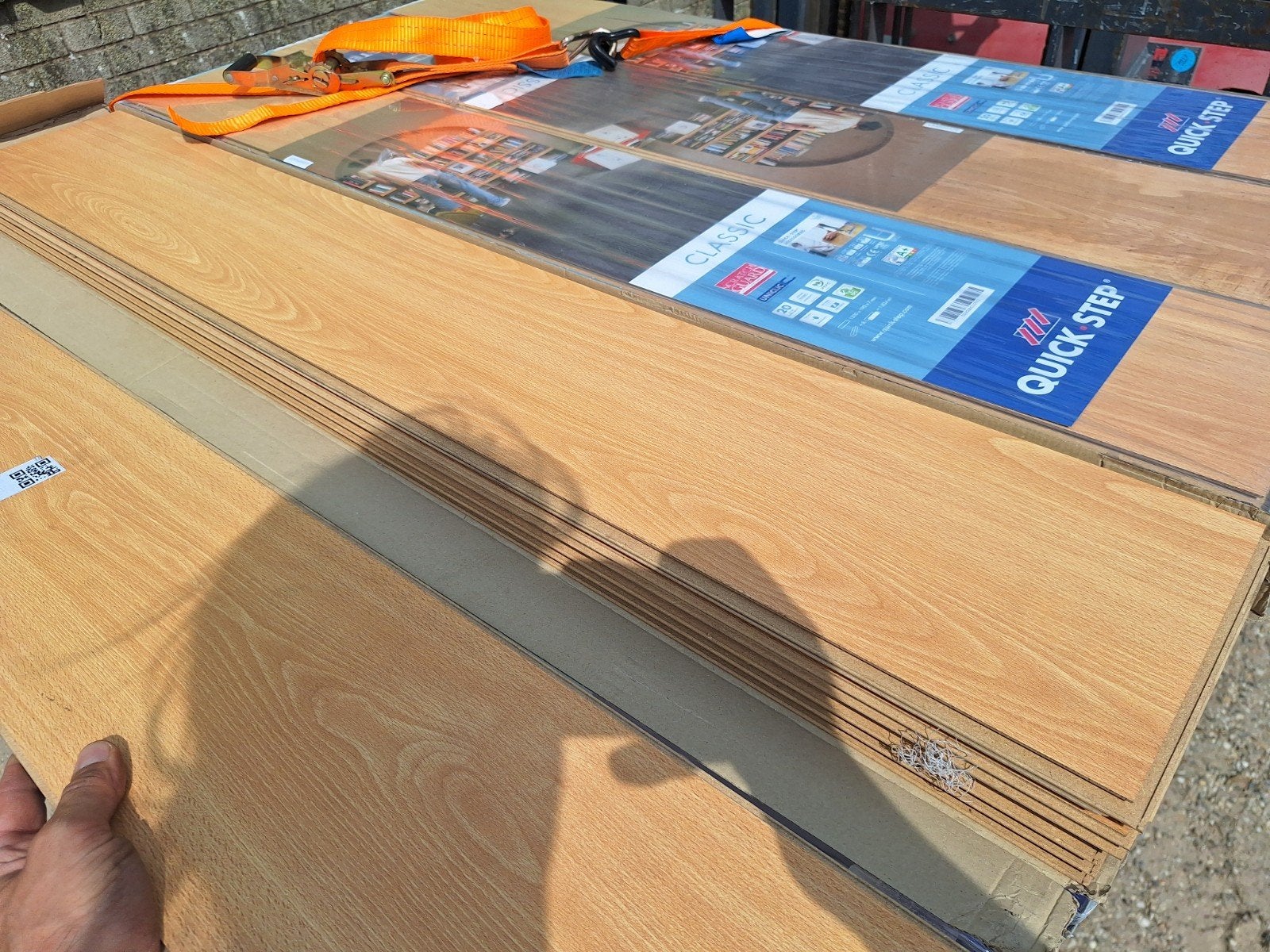 Quick-Step laminaat (nieuw) natuurlijk Beuk - 109 m2, Overige materialen, 50 tot 150 cm, Nieuw, Ophalen of Verzenden