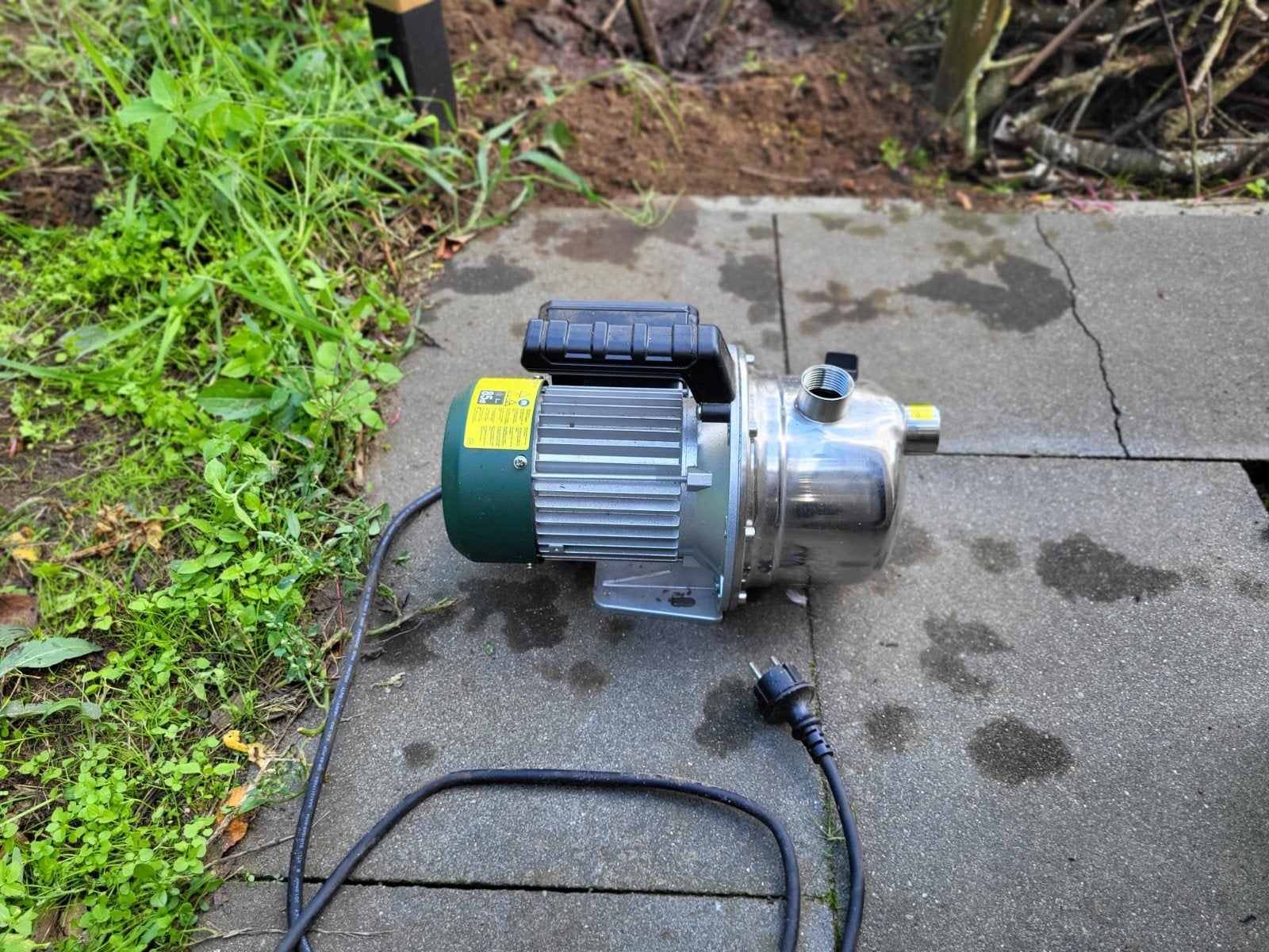 Tuinpomp/ beregeningpomp, Tuin en Terras, Waterpompen, Ophalen, Zo goed als nieuw, Dompelpomp