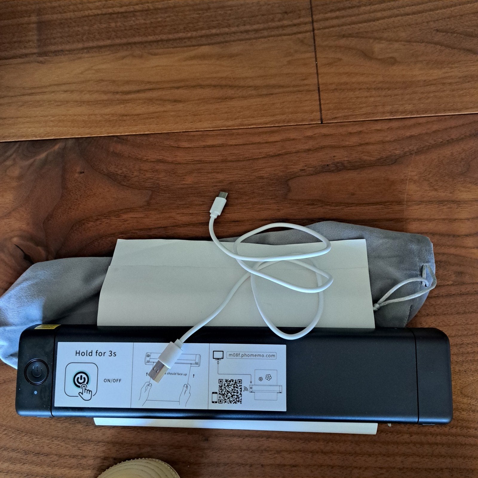 Phomemo M08 Draagbare Printer + 20 Stuks Papier - Nieuw, Computers en Software, Printers, Zwart-en-wit printen, Printer, Ophalen of Verzenden