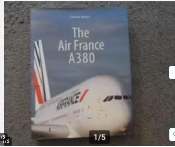 The Air France A380 Gerard Maoui, Ophalen of Verzenden, Zo goed als nieuw, Vliegtuig