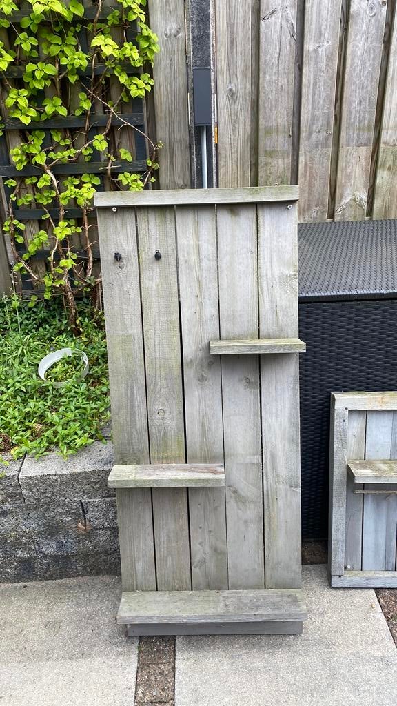 Steigerhouten wandborden, Ophalen, Gebruikt, Hout, Overige typen