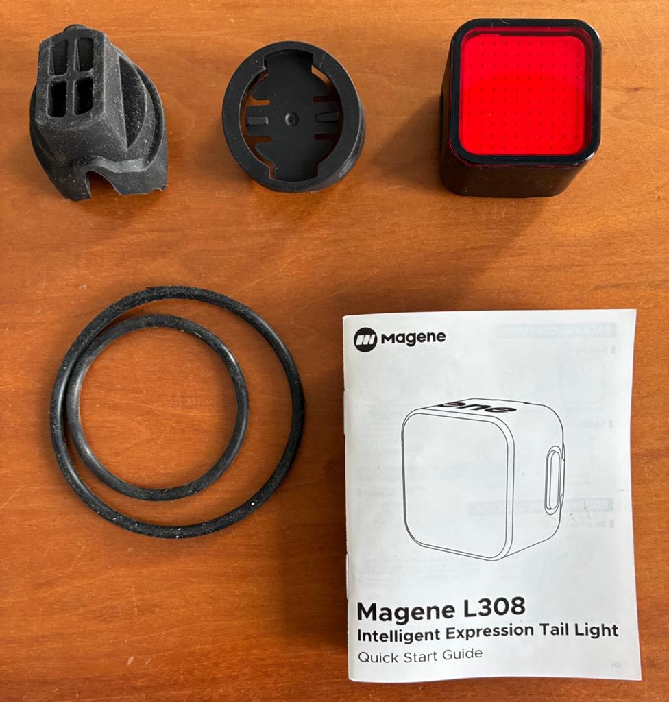 Magene L308 fiets achterlicht, Achterlicht, Ophalen of Verzenden, Accu, Oplaadbaar