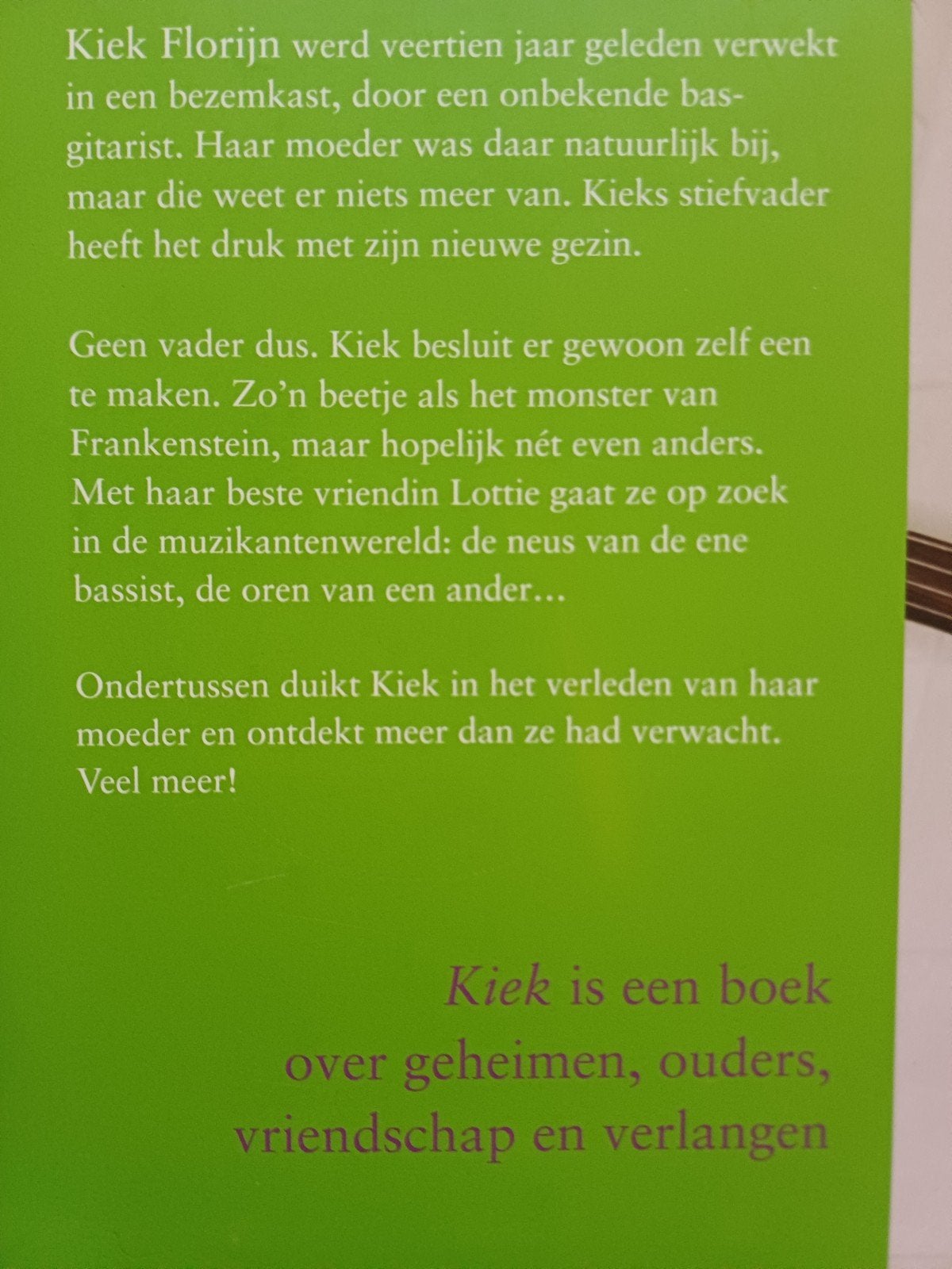 Mariken Jongman - Kiek, Ophalen of Verzenden, Zo goed als nieuw, Mariken Jongman