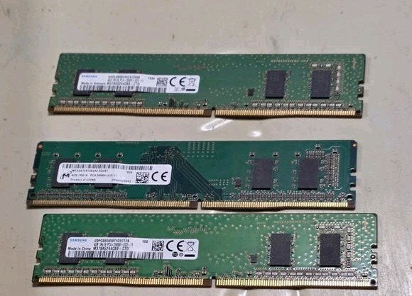 Verschillende merken 4gb pc4 ddr4 2666v pc ram geheugen, Computers en Software, Gebruikt, ., DDR4, Ophalen of Verzenden