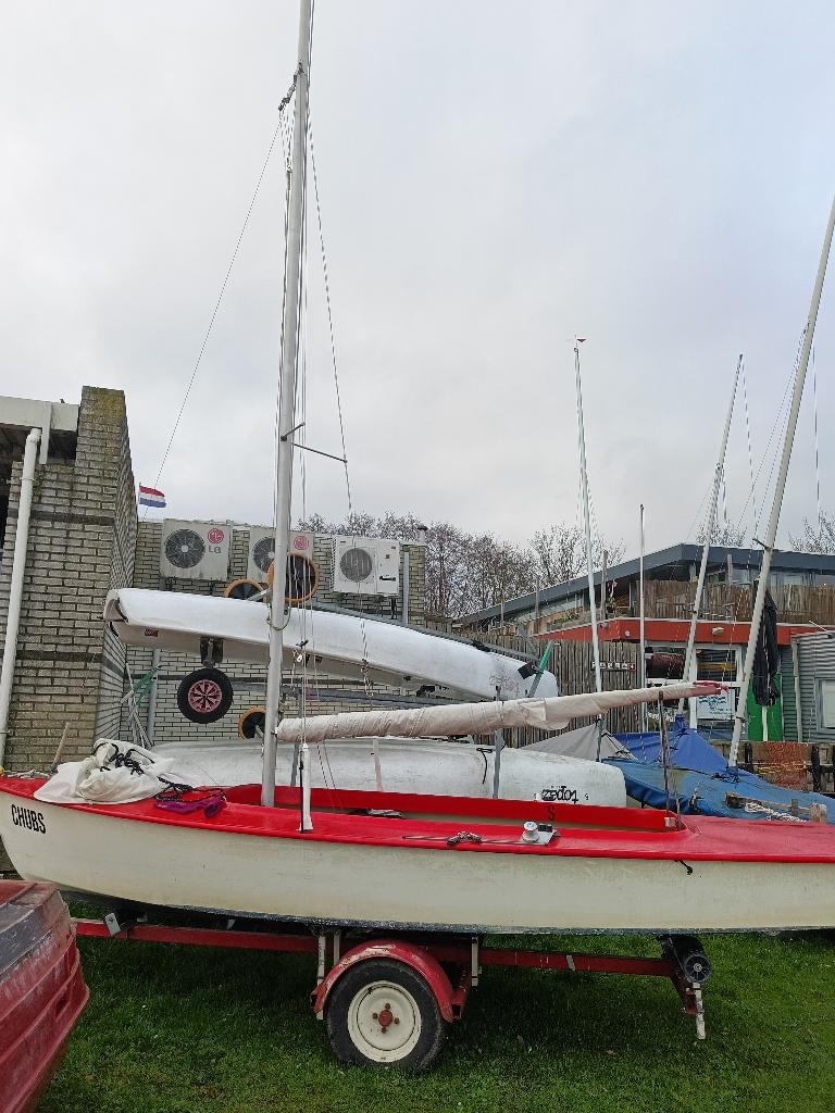 Schakel zeilboot, Ophalen, Gebruikt, 3 tot 6 meter, Minder dan 15 m²