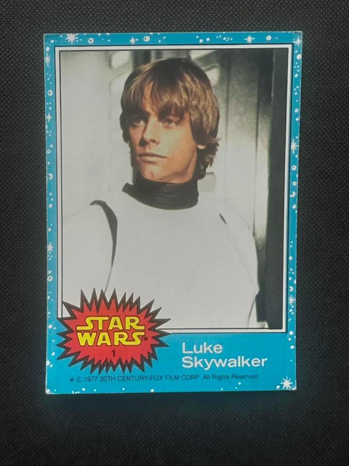 GEZOCHT: 1977 Star Wars Topps kaarten, Verzenden, Actiefiguurtje