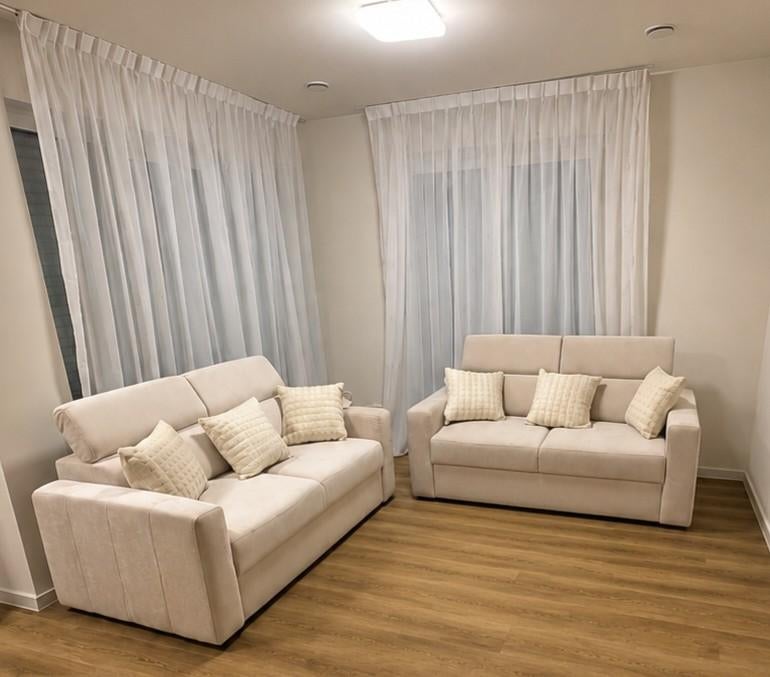 3-zits bank crème kleur – als nieuw, Huis en Inrichting, Ophalen of Verzenden, Zo goed als nieuw