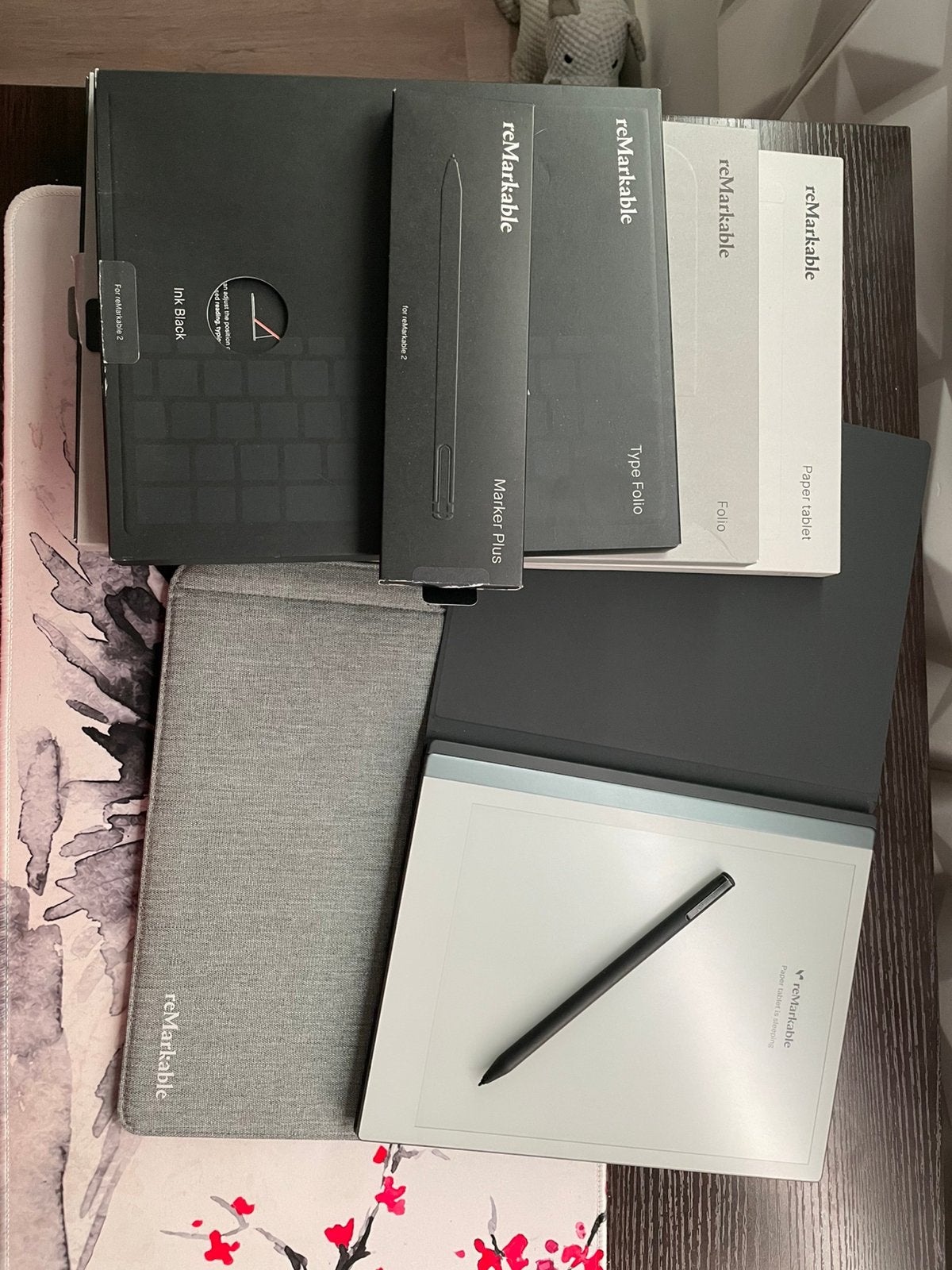 Remarkable 2, markerplus, type folio en folio, Computers en Software, E-readers, Ophalen of Verzenden, Zo goed als nieuw, Remarkable II