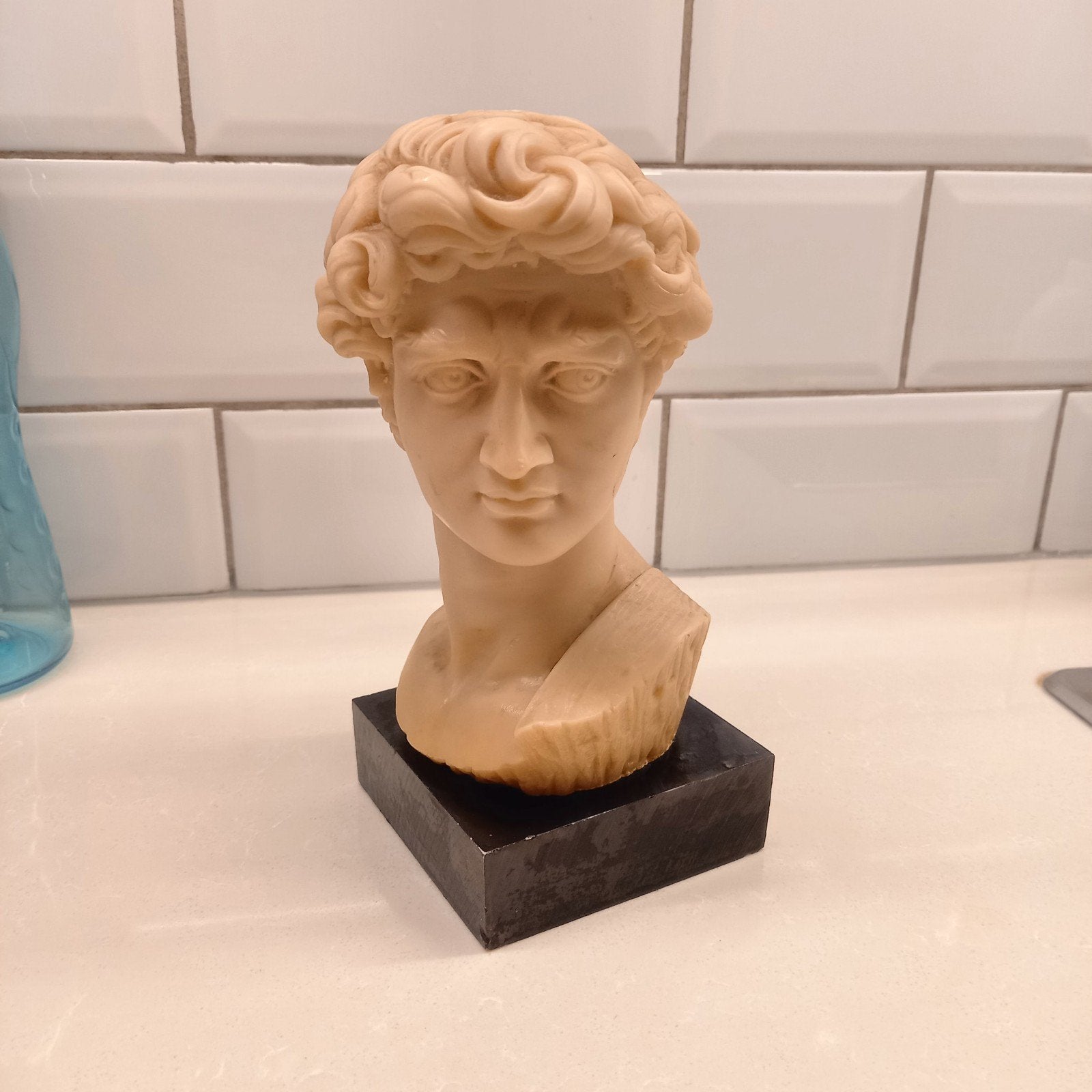 Klassieke Buste 'David' (Michelangelo) door Ennio Furiesi It, Verzenden