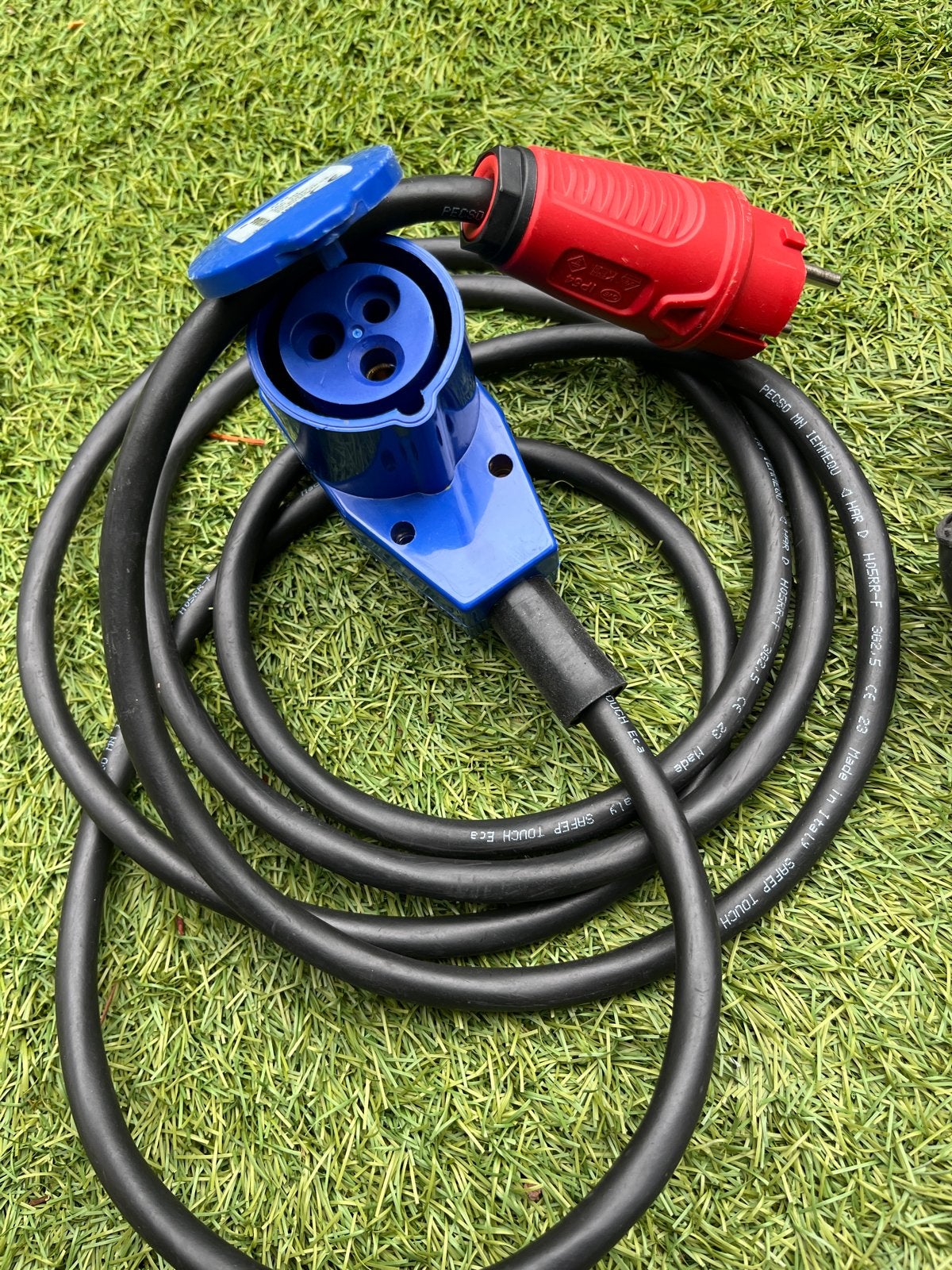 Verlengkabel CEE 230V - 16A voor camping of caravan, Caravans en Kamperen, Kampeeraccessoires, Ophalen, Gebruikt