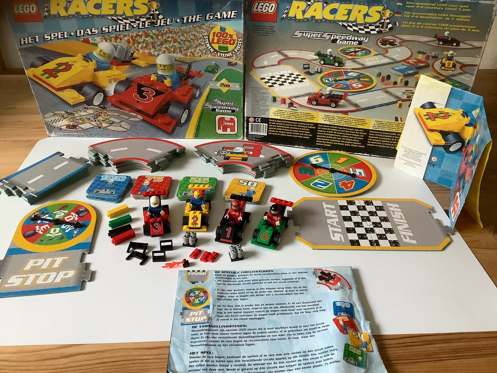 Lego spel Lego racers uit 2001, Ophalen, Gebruikt