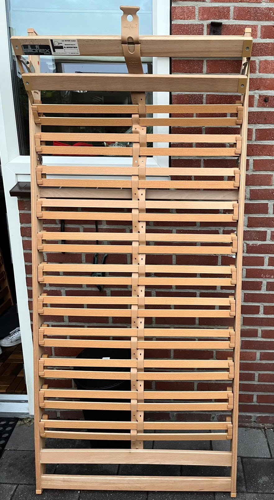 Lattoflex verstelbare lattenbodems 90x200 cm, Ophalen, 90 cm, Eenpersoons, Zo goed als nieuw