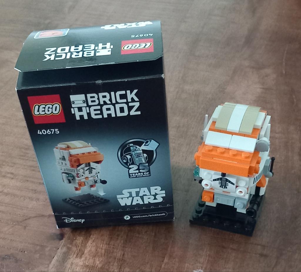 Lego Brickheadz Starwars 40675 40547 en 40615, Ophalen of Verzenden, Zo goed als nieuw, Actiefiguurtje