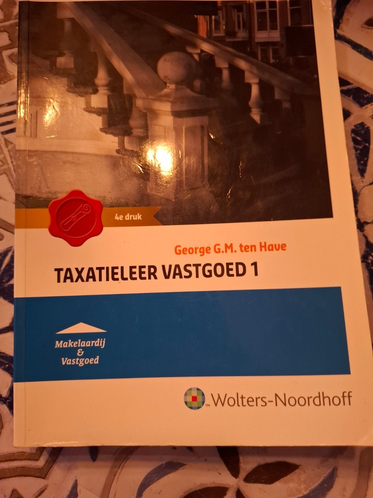 Taxatieleer Vastgoed 1 - George G.M. ten Have (4e druk), Zo goed als nieuw, Gamma, George G.M. ten Have, HBO