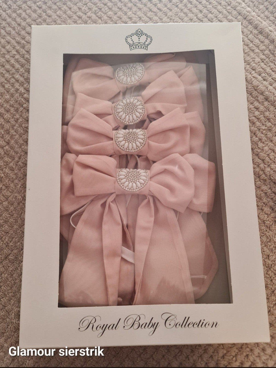 Royal Baby Collection Glamour Beddengoedset Roze, Overige merken, Meisje, Ledikant, Beddengoedset