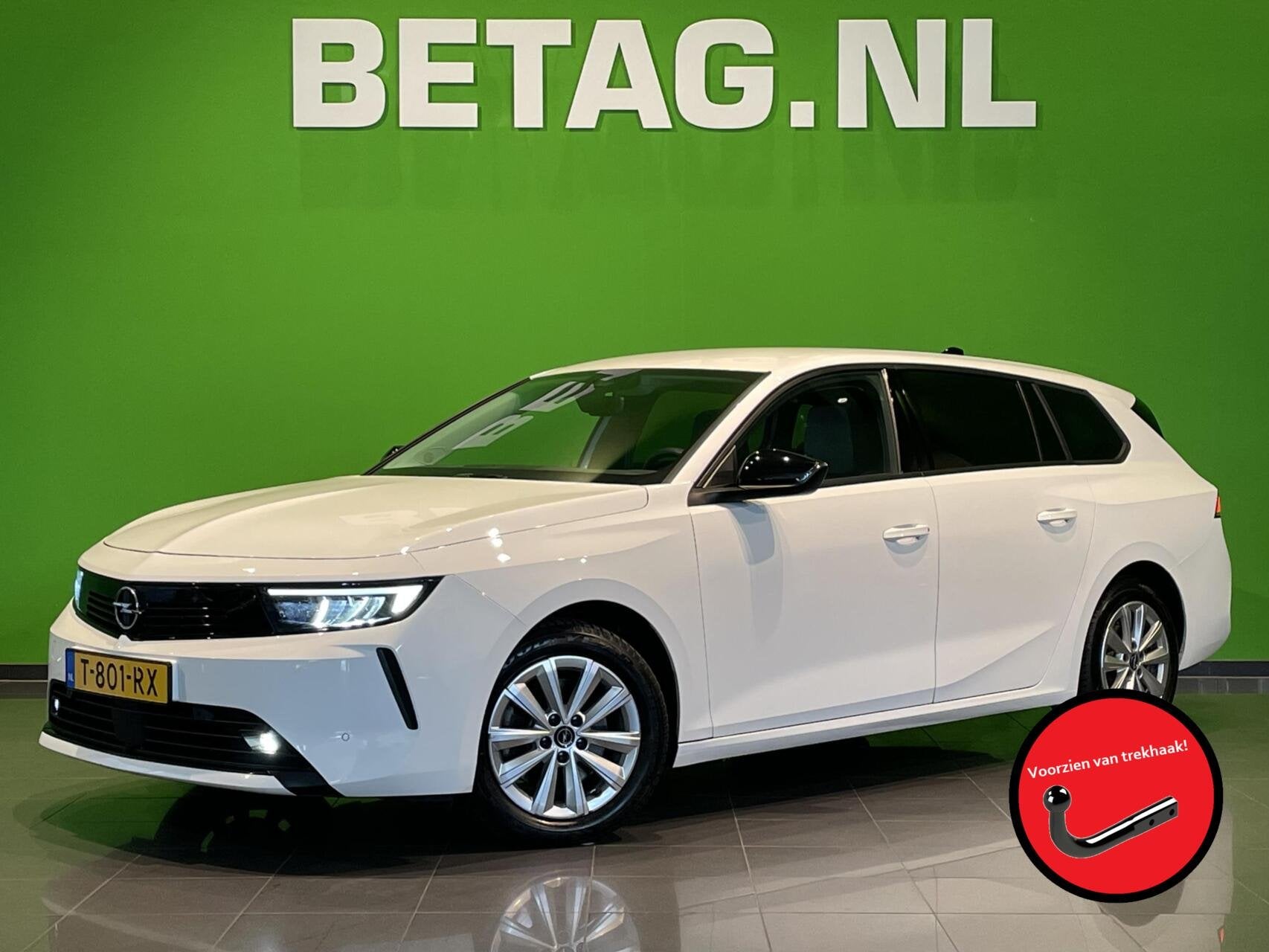 Opel Astra Sports Tourer 1.5 CDTI Business Edition | Trekhaa, Euro 6, 4 cilinders, Automatische klimaatregeling, Wit