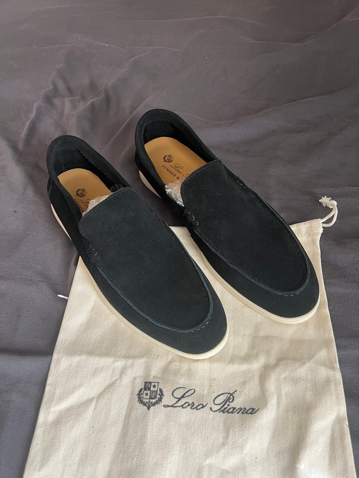 Loro Piana Loafers Maat 45 - Nieuw, Ophalen of Verzenden, Nieuw, Zwart, Loafers
