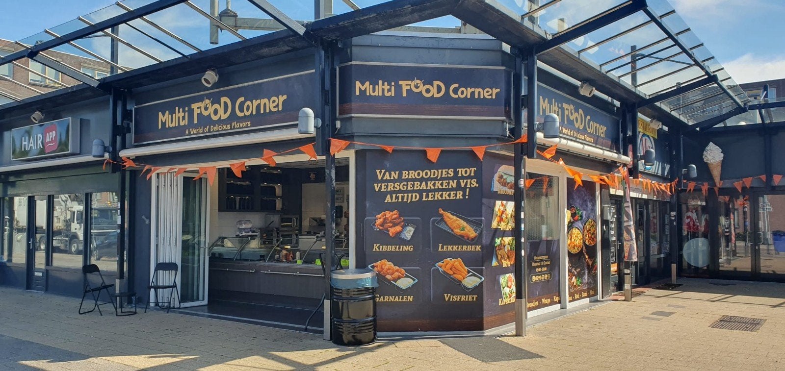 Horeca afhaalzaak/viswinkel ter overname, te koop of te huur