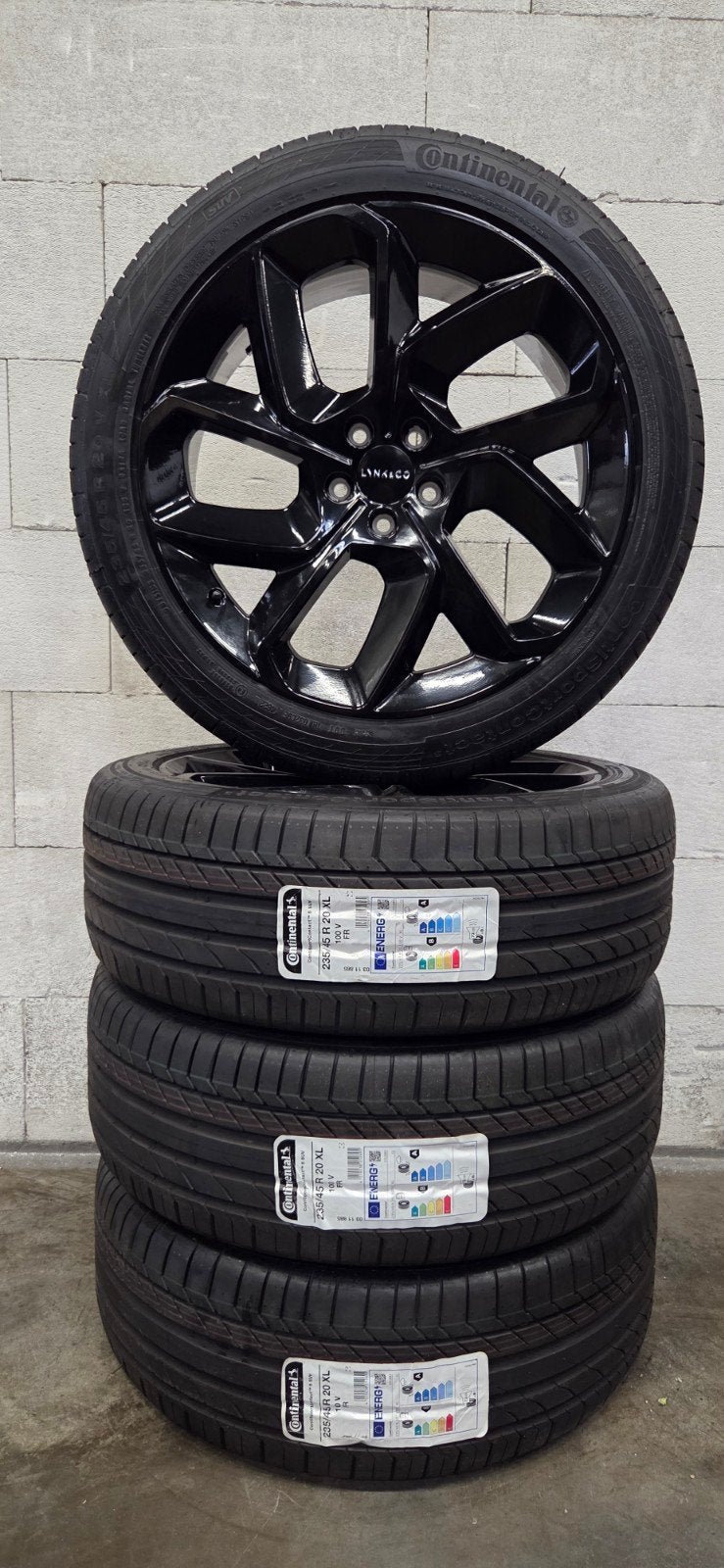 20" Lynk&Co Lynk Co XC40 V90CC orig velgen zomerbanden NIEUW, Banden en Velgen, Nieuw, Ophalen of Verzenden, 235 mm