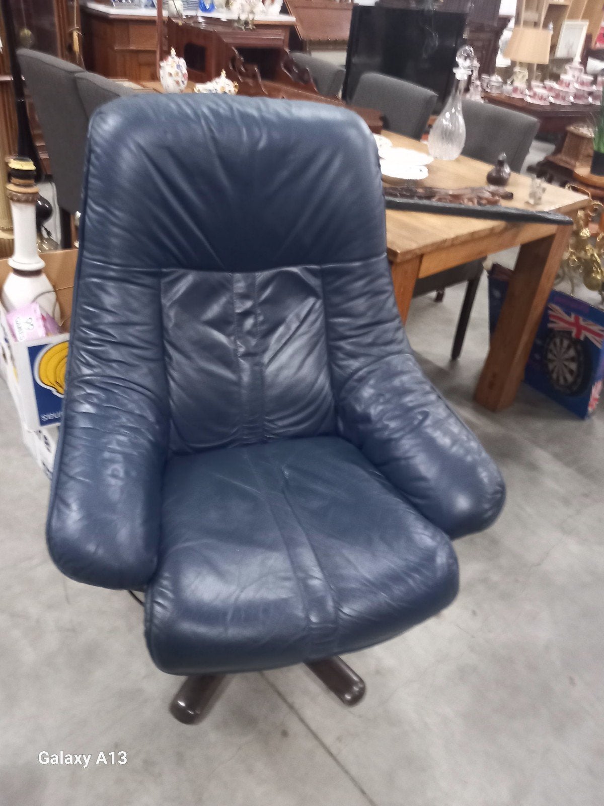 fauteuil draai stoel prijs € 25.00, Ophalen of Verzenden, 50 tot 75 cm