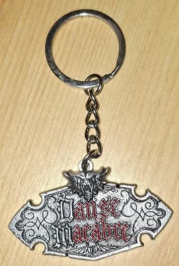 Efteling danse macabre sleutelhanger, Ophalen, Nieuw, Button of Speldje