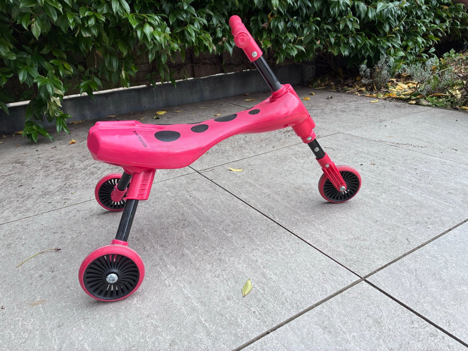 Scuttle bug loopfietsje rood met zwarte stippen, Ophalen, Gebruikt, Overige typen