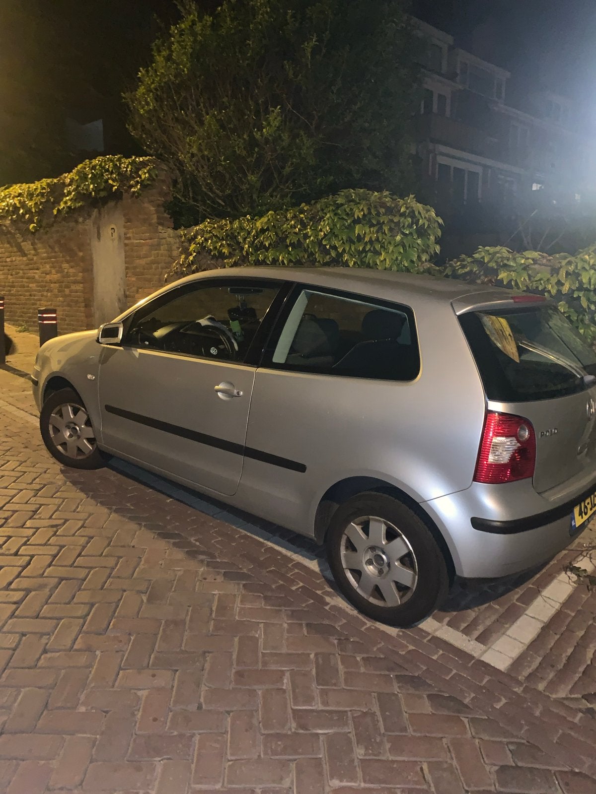Volkswagen Polo 1.4 55KW 2002 Grijs, Voorwielaandrijving, Stof, 4 cilinders, Open dak