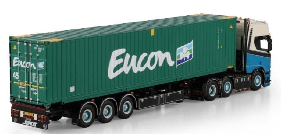 WSI SCANIA R HIGHLINE + CONTAINER TRAILER + CONTAINER - BD, Wsi, ., Nieuw, Ophalen of Verzenden