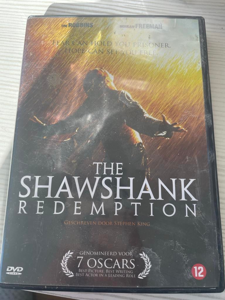 The Shawshank Redemption DVD - Klassieker van Stephen King, Vanaf 12 jaar, Ophalen of Verzenden, Gebruikt, Drama