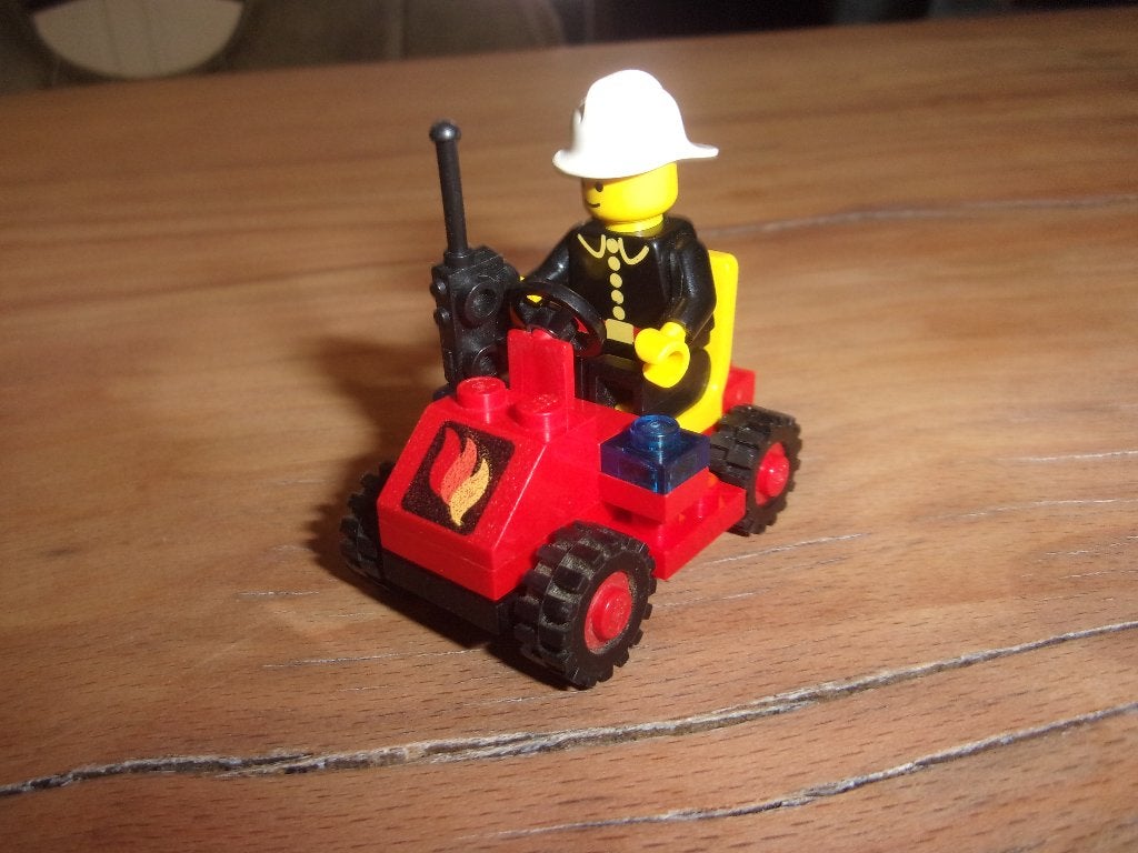 Lego Town  6611-1 Fire Chief's Car uit 1981 (2), Kinderen en Baby's, Speelgoed | Duplo en Lego, Gebruikt, Overige thema's, Lego