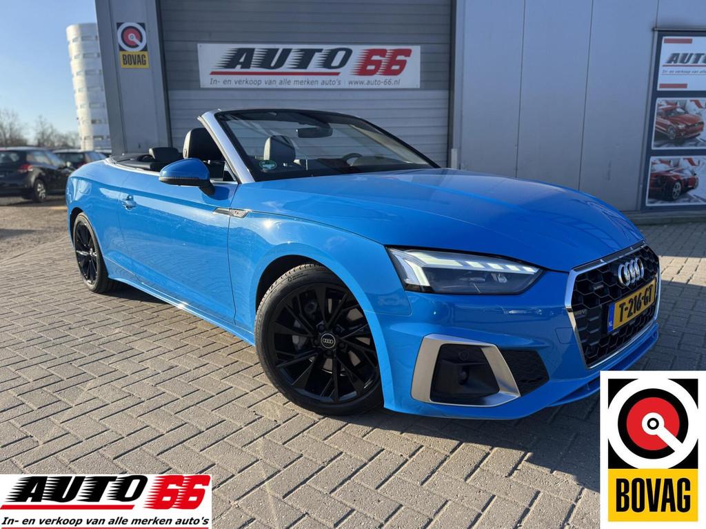 Audi A5 Cabriolet 40 TFSI quattro S edition 204 PK Automaat,, Auto's, Gebruikt, Bedrijf, 204 pk, 1700 kg