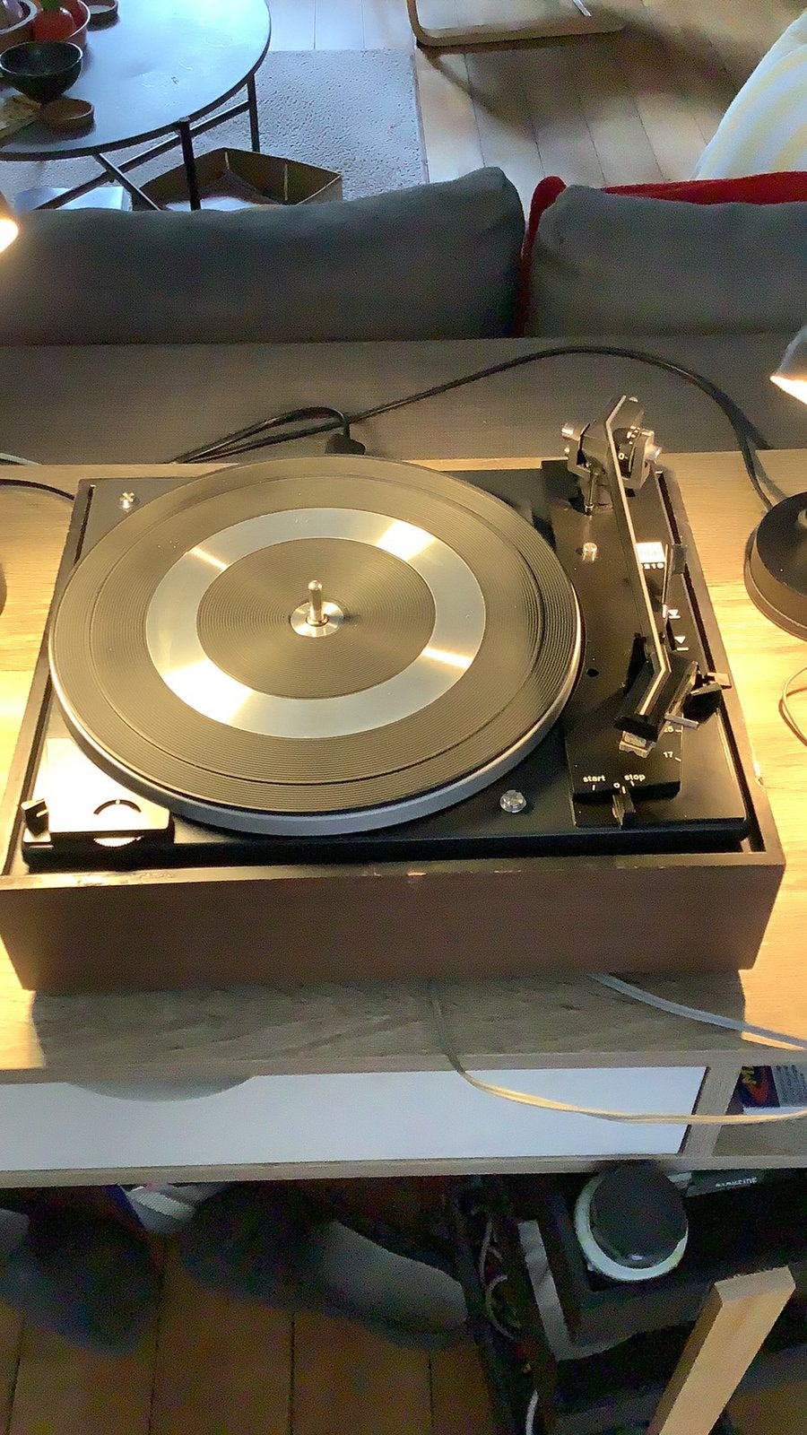 Dual 1210 met uprage, Audio, Tv en Foto, Platenspelers, Ophalen, Zo goed als nieuw, Dual