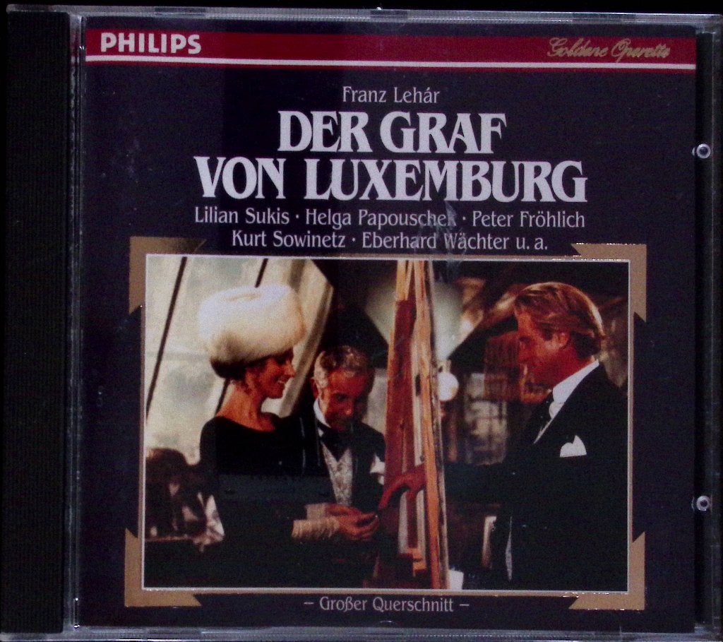 Franz Lehár - Der Graf von Luxemburg (CD), Inclusief boekje, Gebruikt, Overige componisten, Opera of Operette