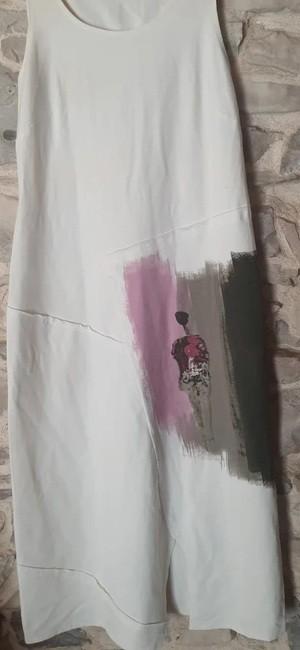 Rundholz jurk in maat M, Maat 38/40 (M), Verzenden, Wit, Rundholz