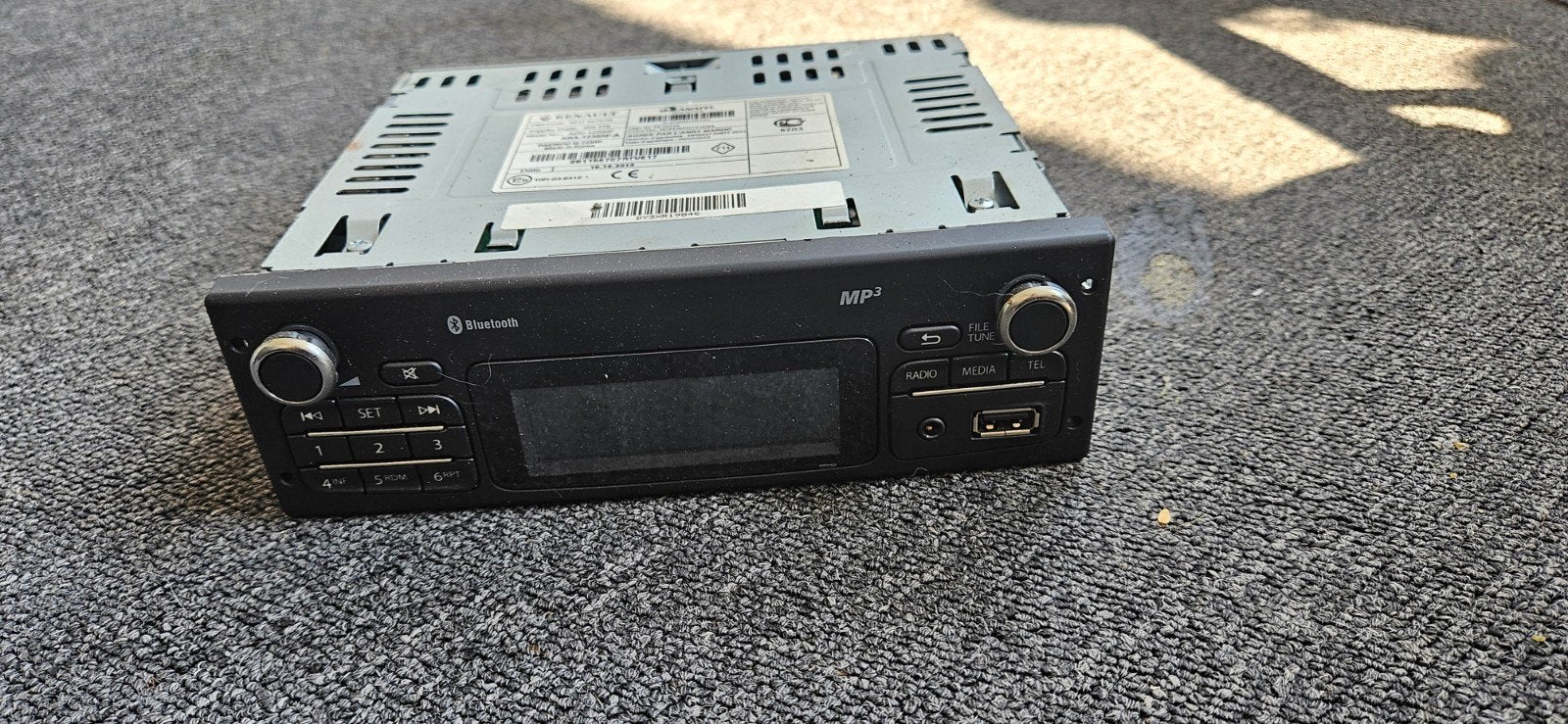 Te koop originele Renault radio, Ophalen, Gebruikt, Renault