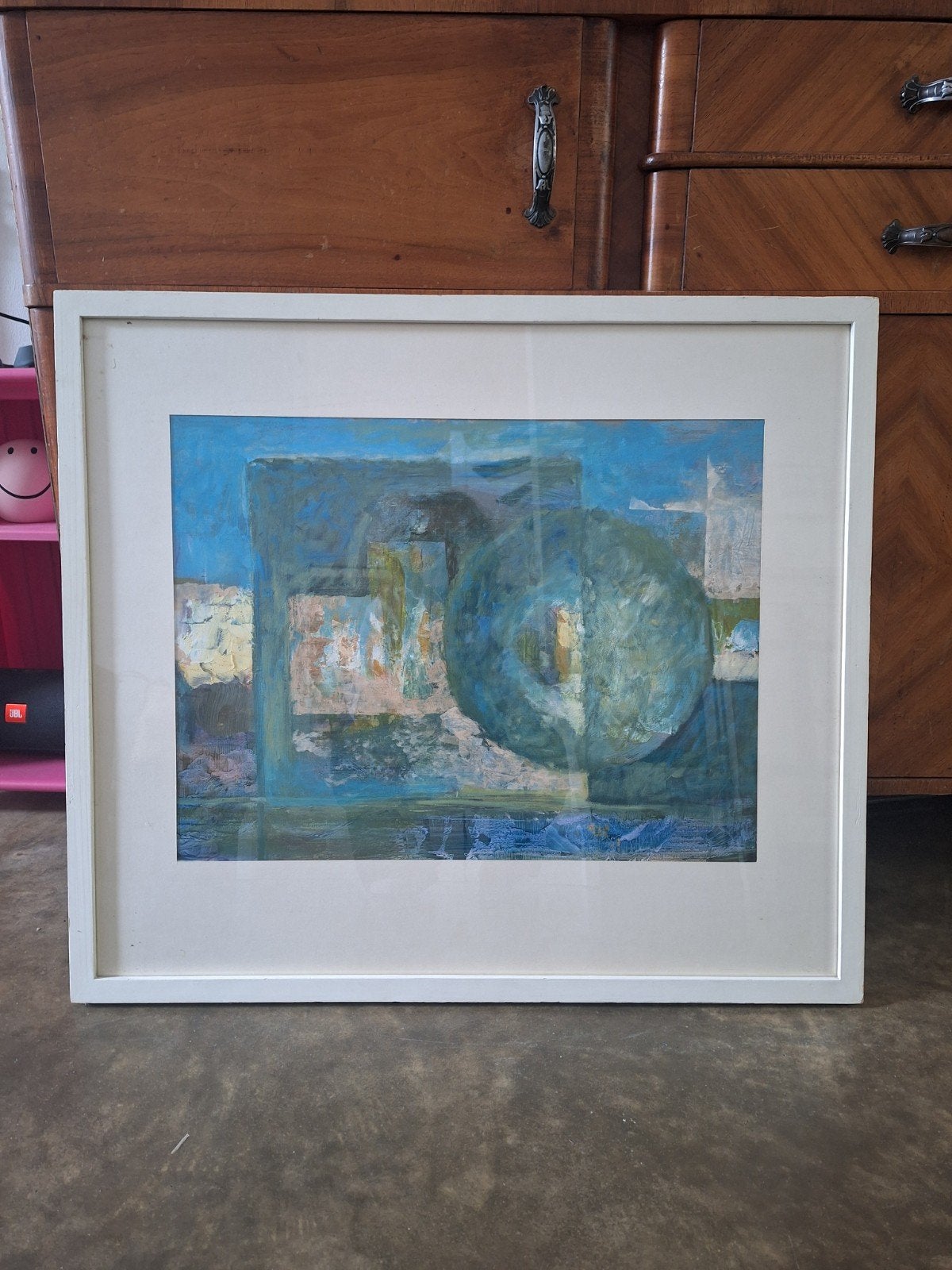 Abstract kunstwerk van Matheus Lambertus (Jeu) Lemmens, Ophalen