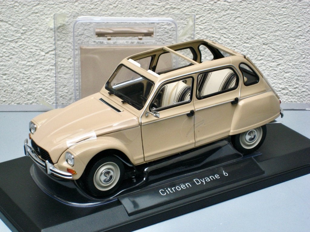 Citroen Dyane 6 open of dicht dak 1983 Norev 1:18, Ophalen of Verzenden, Nieuw, Auto, Norev