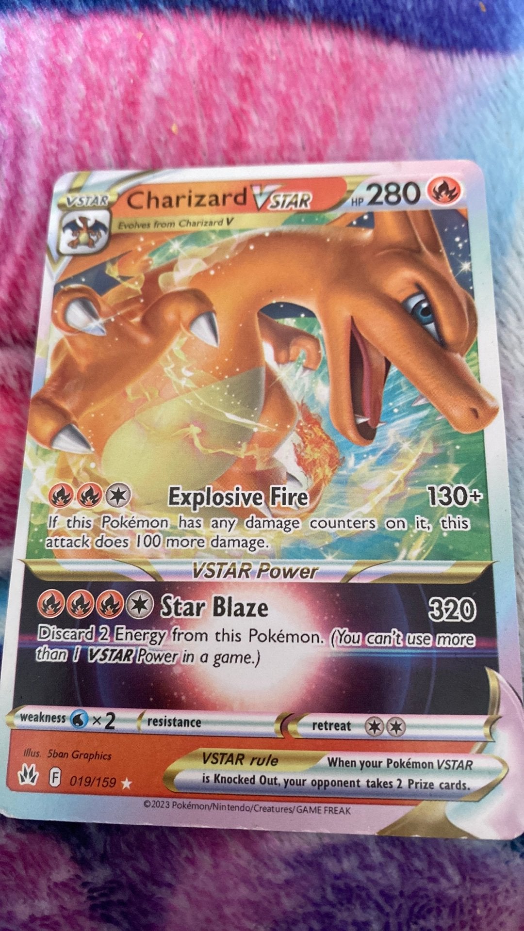 Charizard Vstar 019/159, Ophalen, Zo goed als nieuw